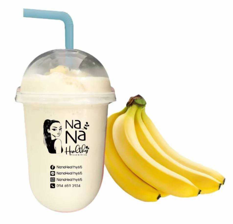 สมูทตี้โยเกิร์ต​กล้วย / Banana yogurt Smoothie