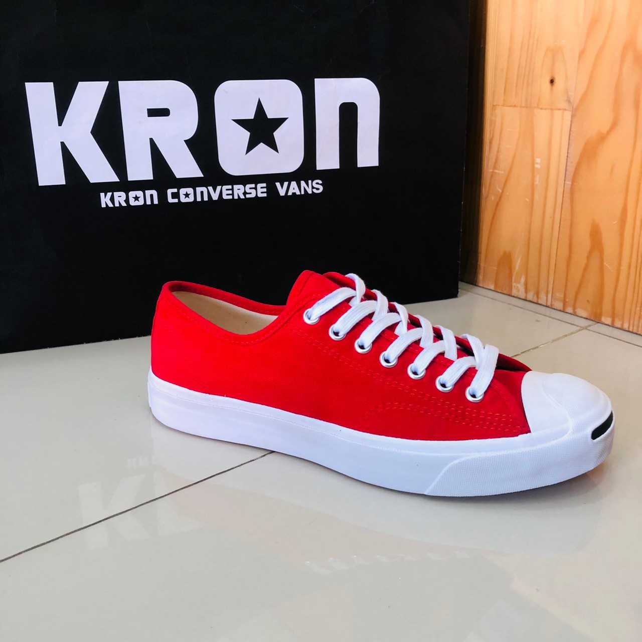 รองเท้าผ้าใบ CONVERSE JACK PURCELL OX RED