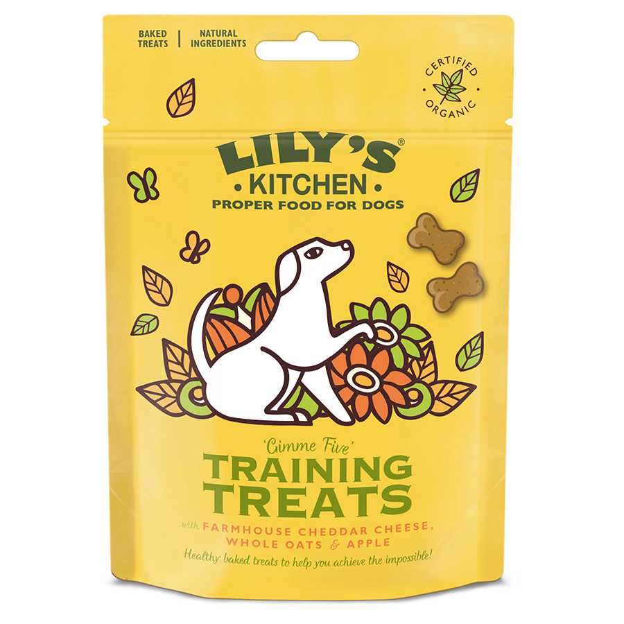 Lily's Kitchen - Organic Training Treats with Cheese & Apple (80g)