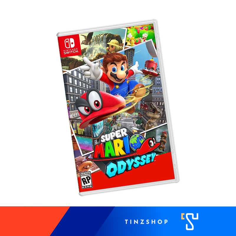 Nintendo Switch Game Super Mario Odyssey Zone Asia / English