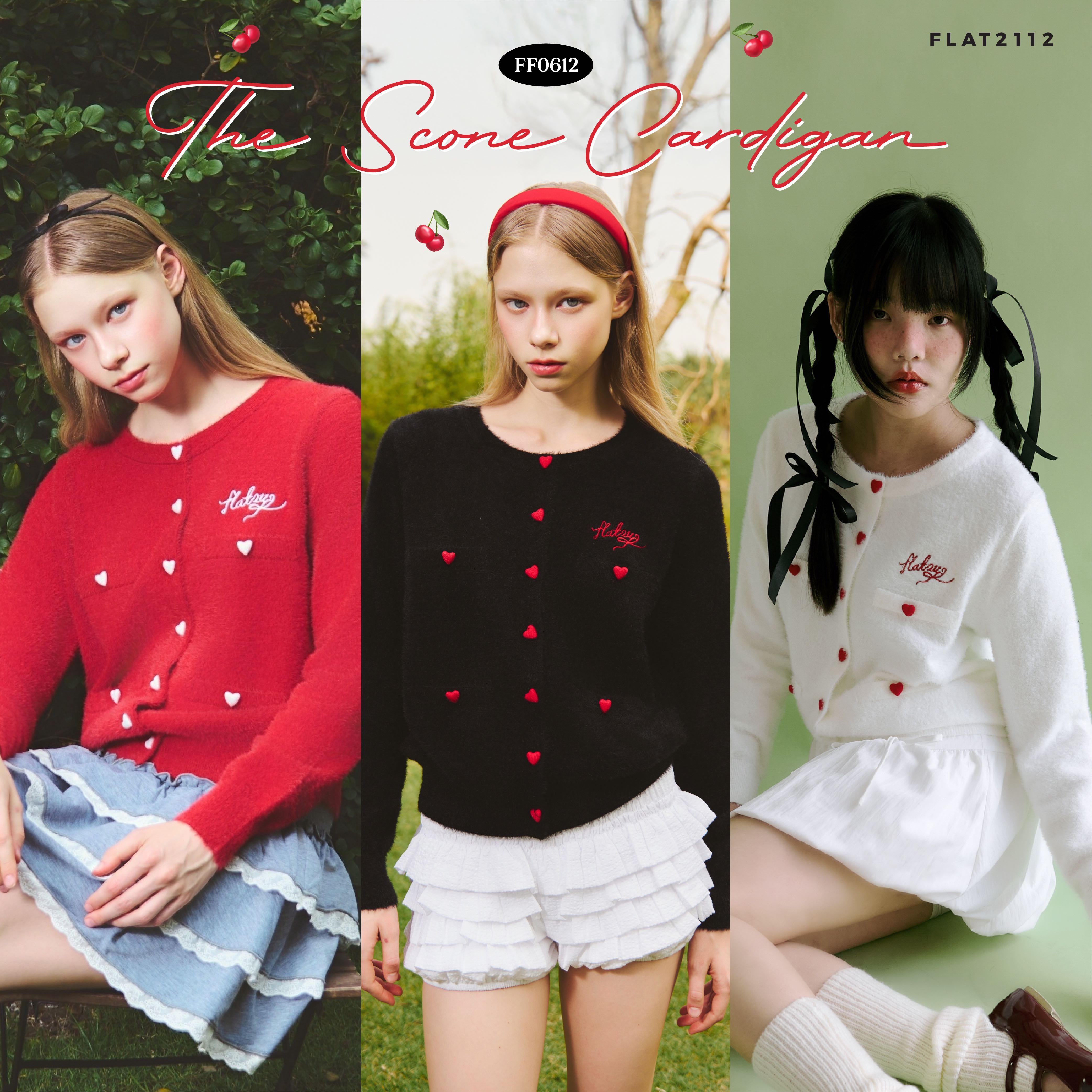 FLAT2112 FF0612 : THE SCONE CARDIGAN