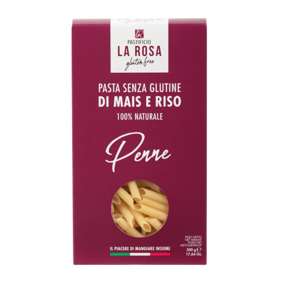 Penne Gluten Free La Rosa - 500gr