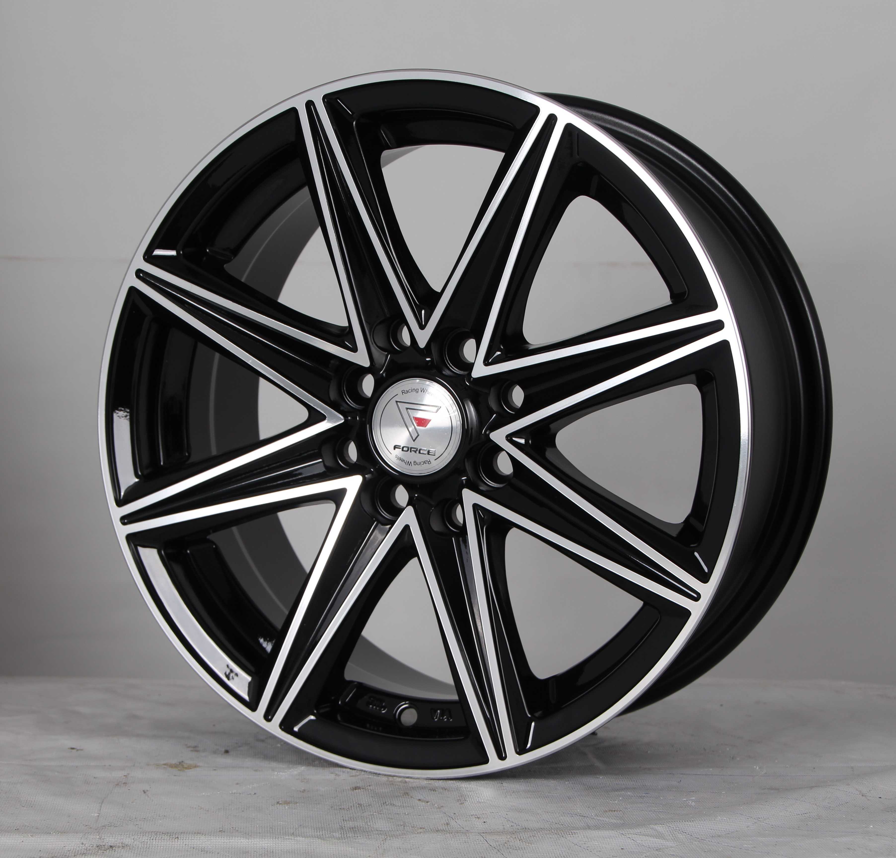 แม็กซ์ VIVID8_ARACH(3168) 17X7.5 8X100/114.3 ET40  B-P  (สีหน้าเงาร่องดำ)