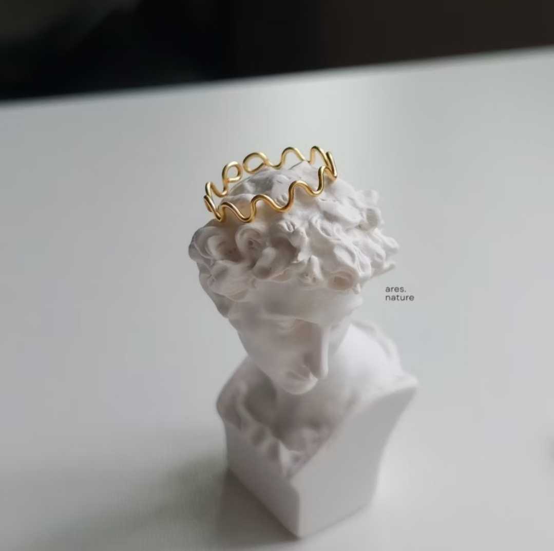 ares.nature - แหวนลวดเปลือย
