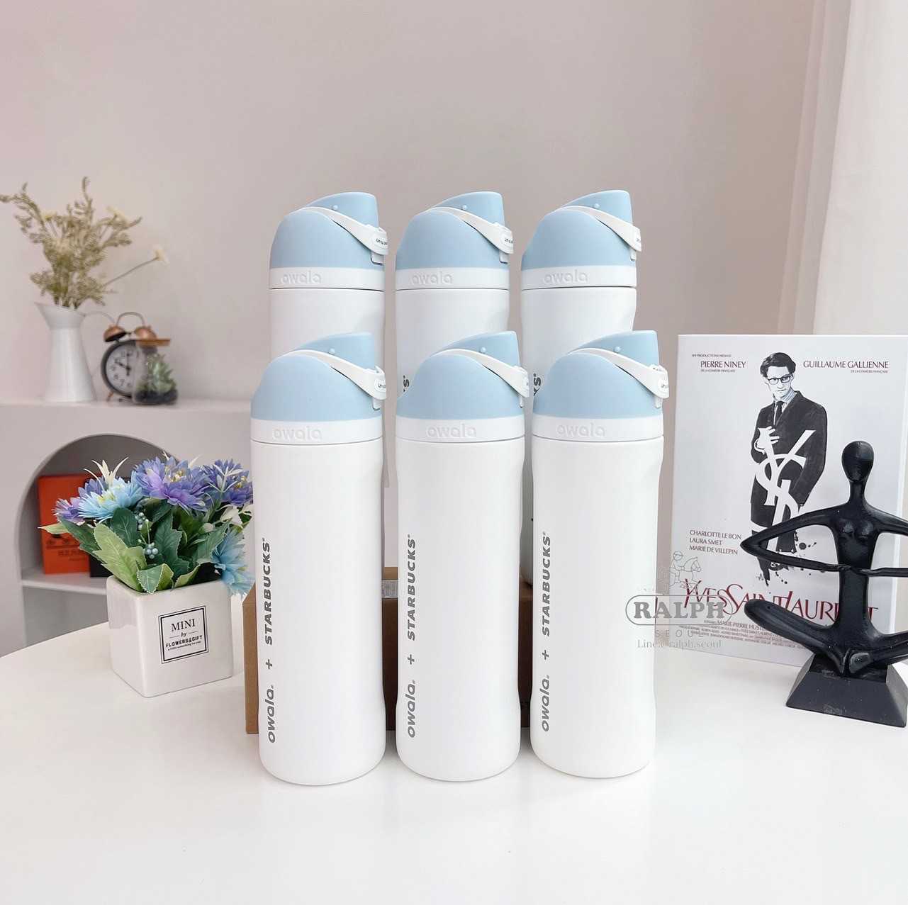 Starbucks X owala FreeSip 24 oz (White) Limited Drop !