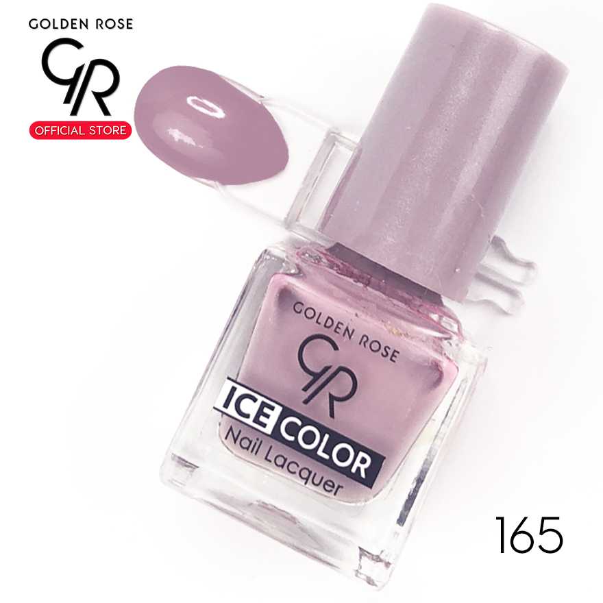Golden Rose โกลเด้น โรส สีทาเล็บ ไอซ์ เนลล์ 6 มล. Ice no.165