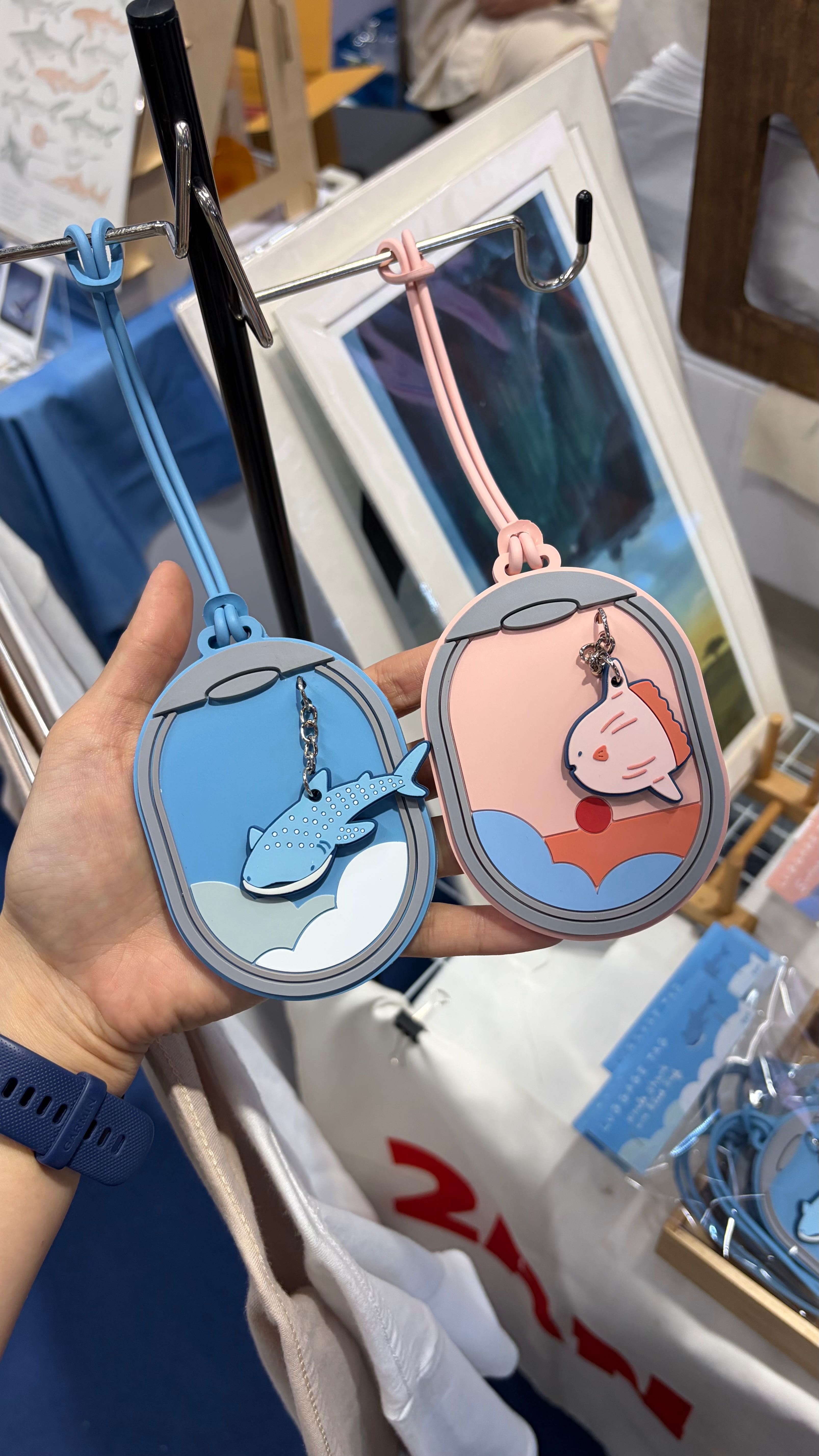 Luggage Tag with Charm