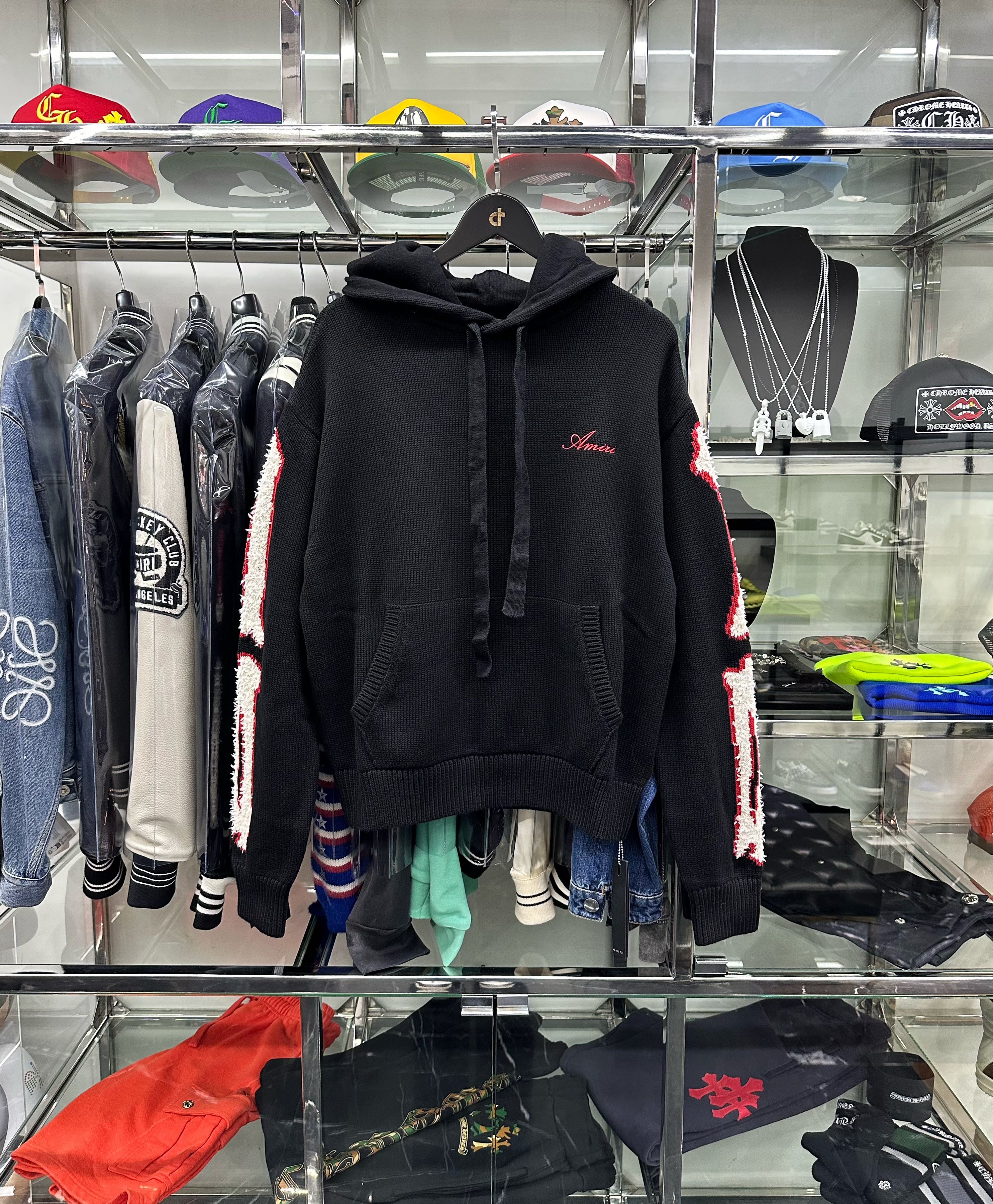 Amiri Bones Hoodies