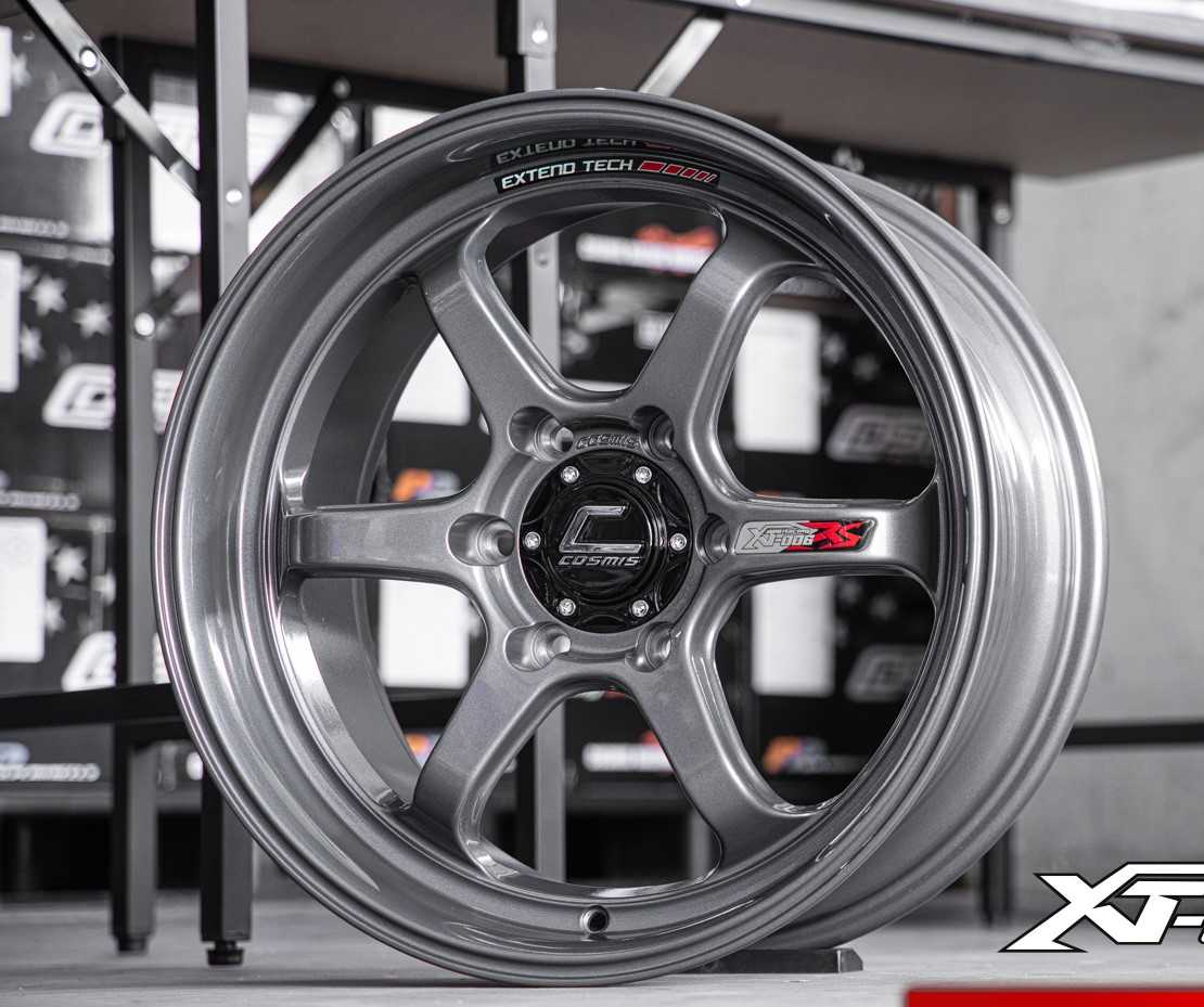 แม็กซ์ XT-006RS(YA059) 18X9.5 6X139.7 ET15 CB.106 XF+PLATE  (สีกันเทา+เพลท)