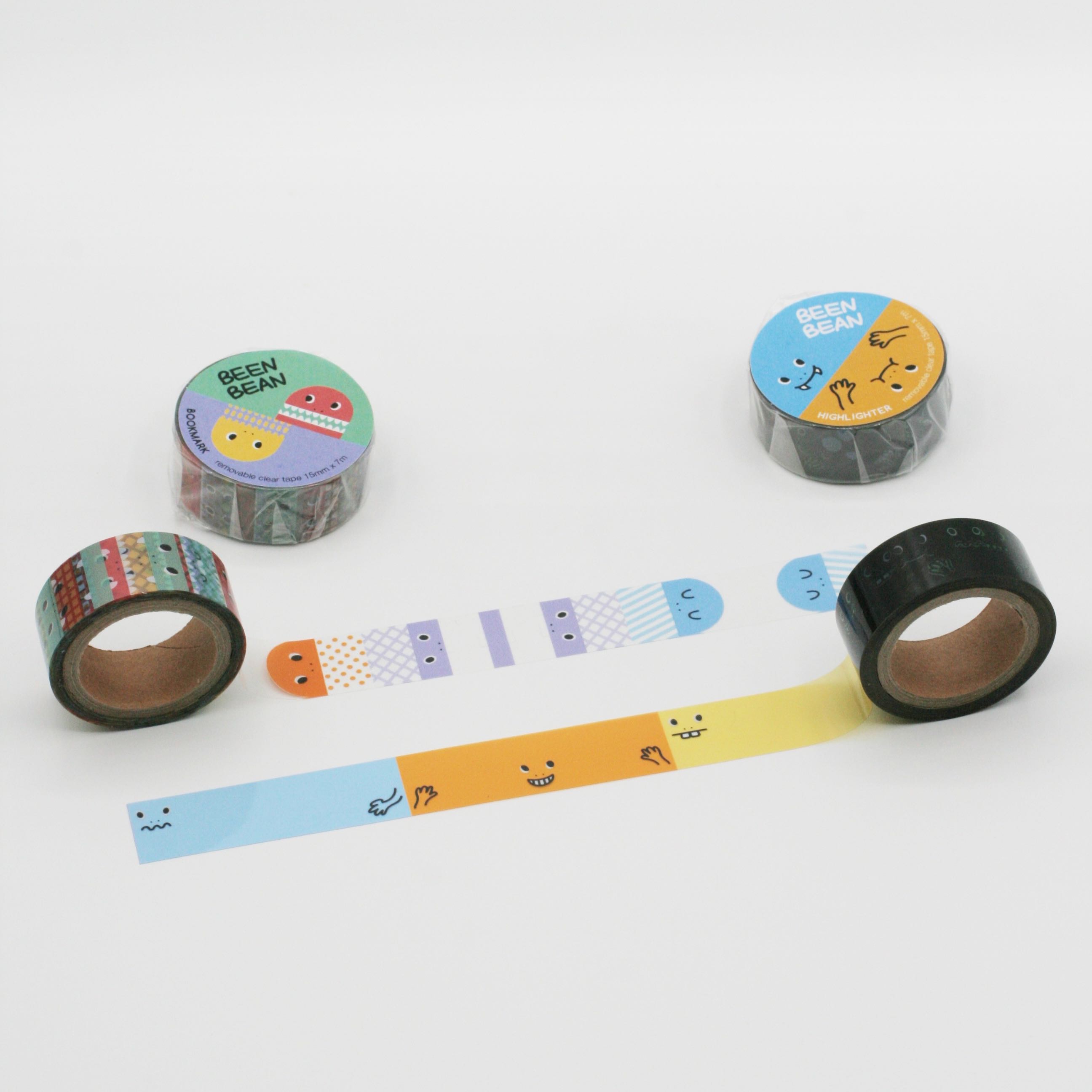 เทปใส Bookmark และ Hilighter