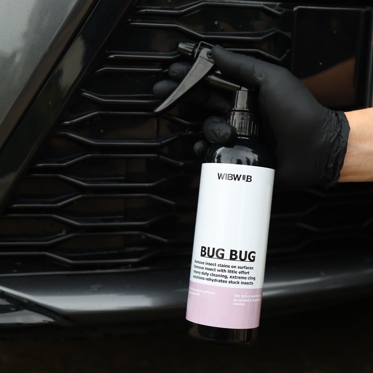น้ำยาขจัดคราบแมลงโดยเฉพาะ (WIBWUB Bug bug)