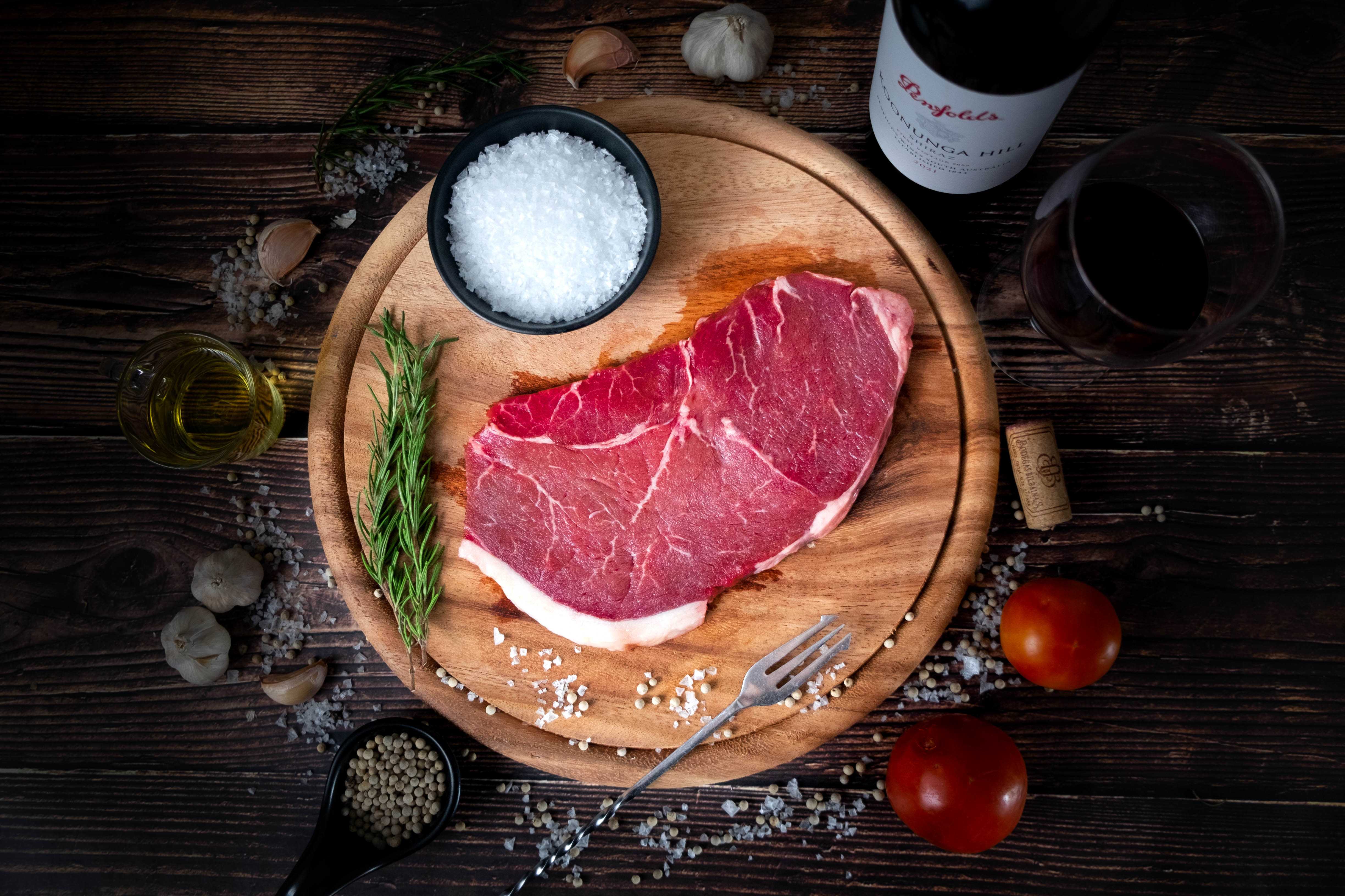 เนื้อสเต็กสันสะโพกSirloin