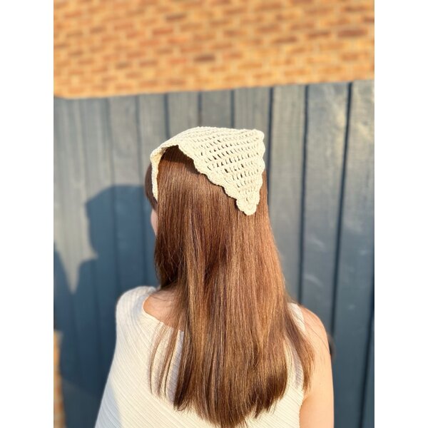 2MUAY Craft | ผ้าโพกผมไหมพรม แฮนด์เมด รุ่น HB001 Handmade Headband ผ้าโพกผมถักโครเชต์ ผ้าคาดผมสาม...