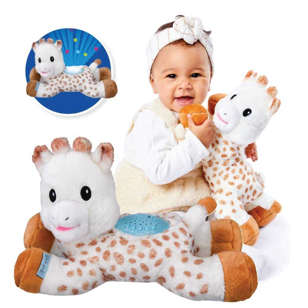 ตุ๊กตายีราฟโซฟีส่องแสงโปรเจคเตอร์ พร้อมเสียงดนตรี Light & Dream Plush Sophie la girafe