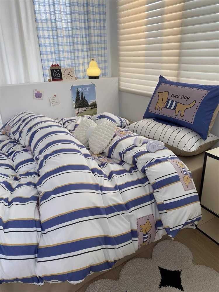 - PREORDER - ชุดผ้าปูที่นอน ลายการ์ตูน ผ้าคอตตอน100% ( มีขนาด 3.5-6 ฟุต )