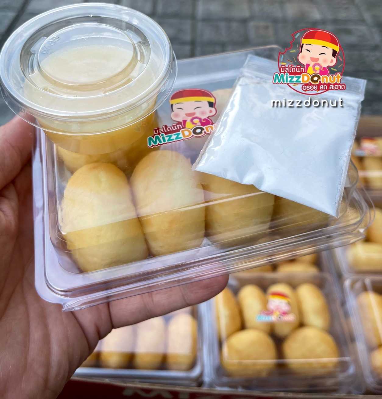 168 โดนัทจิ้มจุ่ม (บรรจุ18แพค)