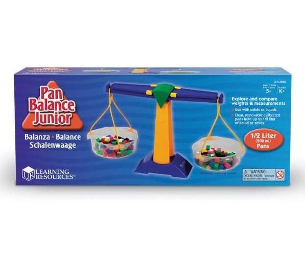 Learning Resources, Pan Balance Jr. ของเล่นเสริมพัฒนาการ ตาชั่งสองแขน รักสมดุลย์ ของเล่นเด็ก 3 ปี+