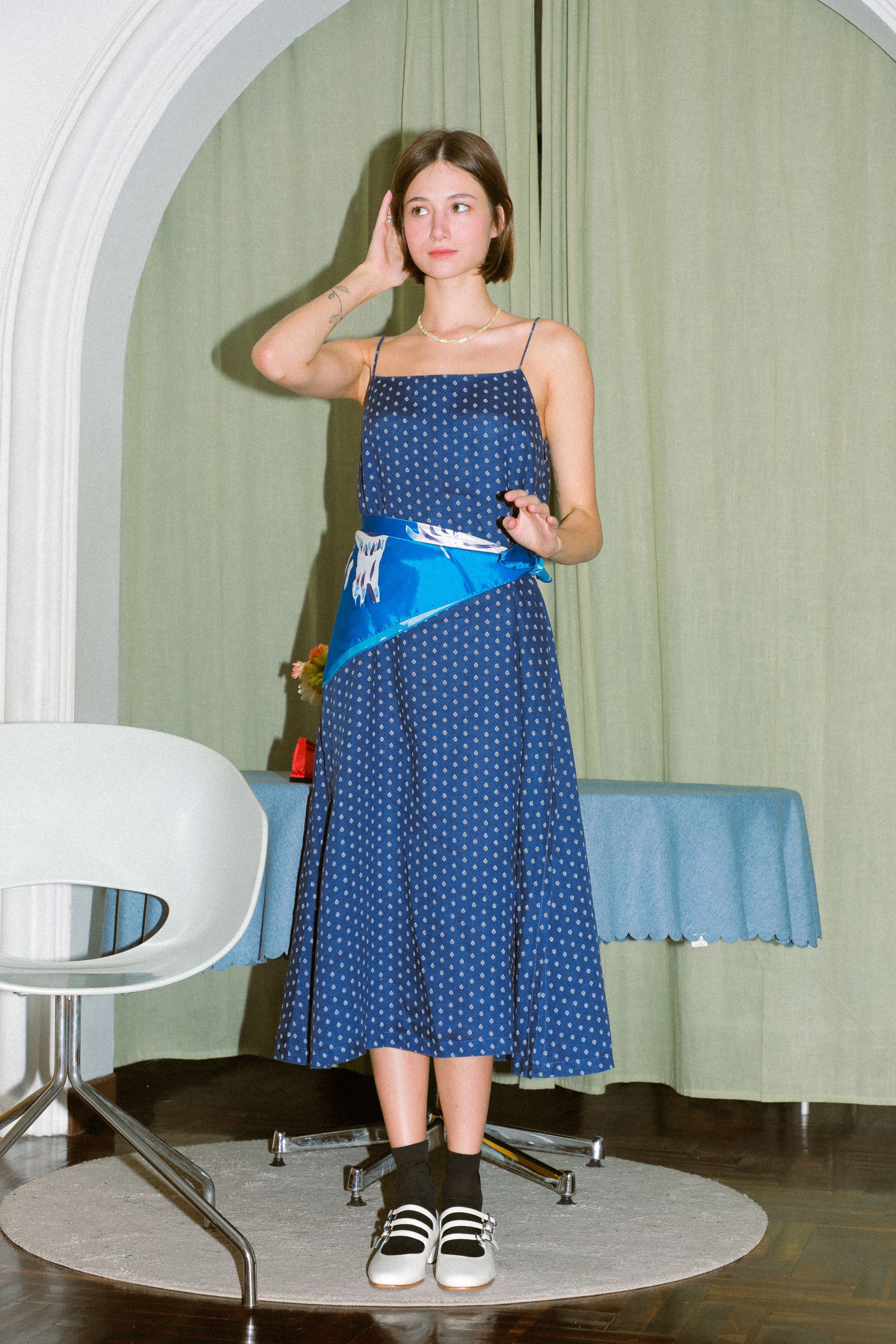 Maggie Mae Linen Dress