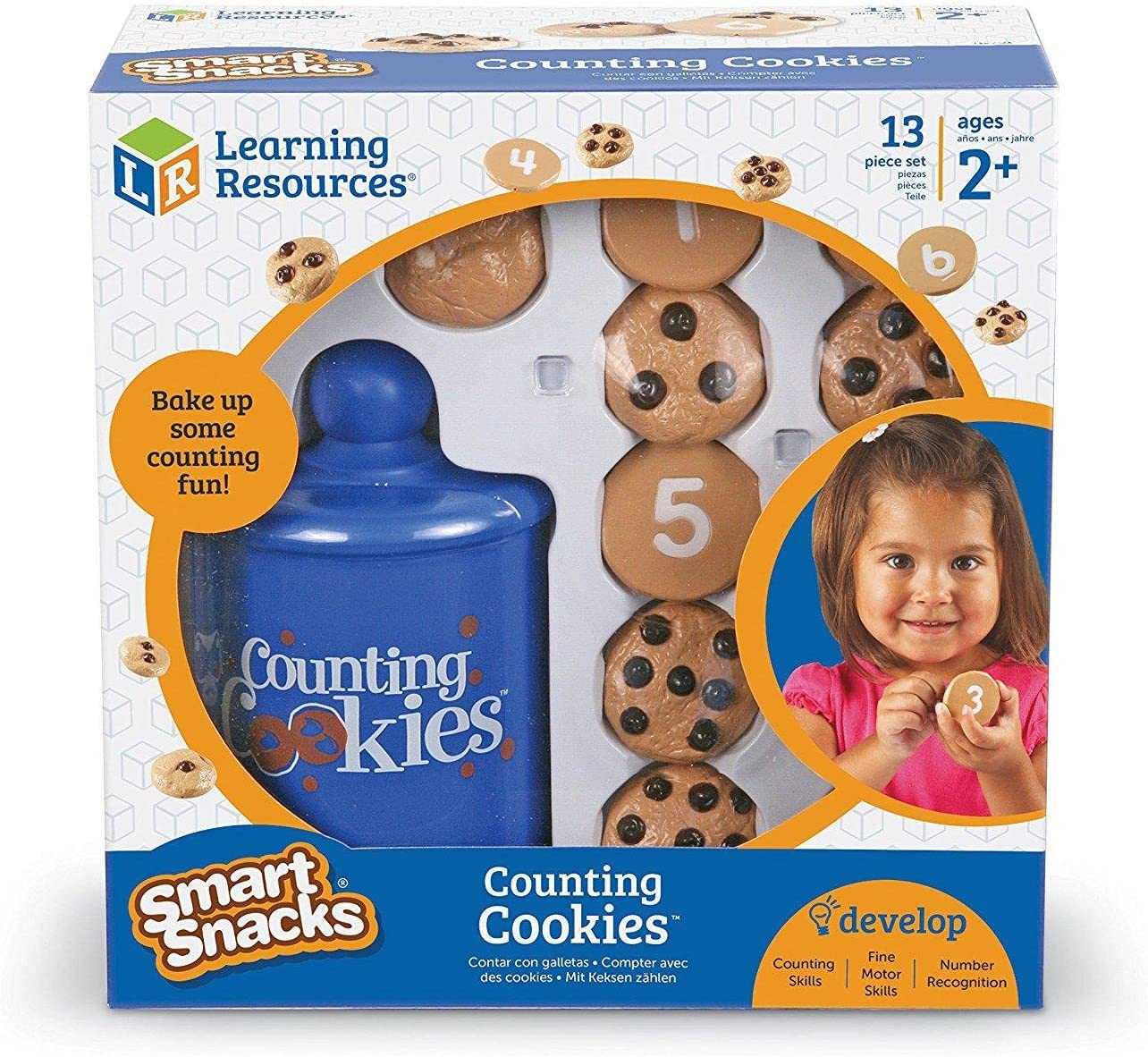 Learning Resources, Smart Counting Cookies ชุดเรียนรู้การนับและเปรียบเทียบตัวเลข ของเล่นเด็ก 2 ปี+