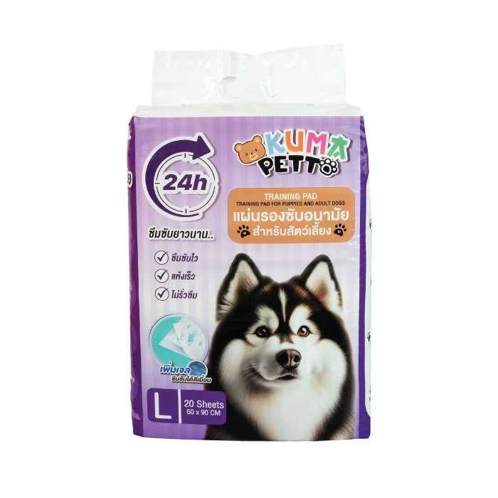 PETTO แผ่นรองซับอนามัยสำหรับสัตว์เลี้ยง Size L : 1 แพ็ค