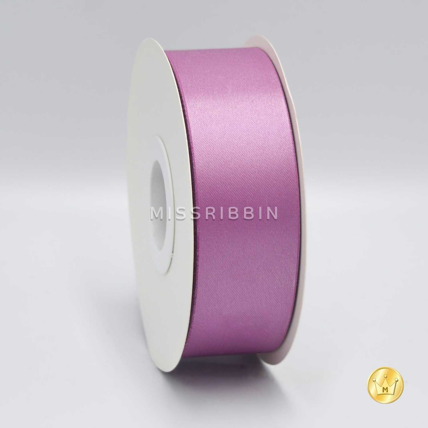 ริบบิ้นผ้าต่วน (สี 703) ม้วนยาว 50/200หลา ขนาด 12 15 21 30 40 50 60มม.