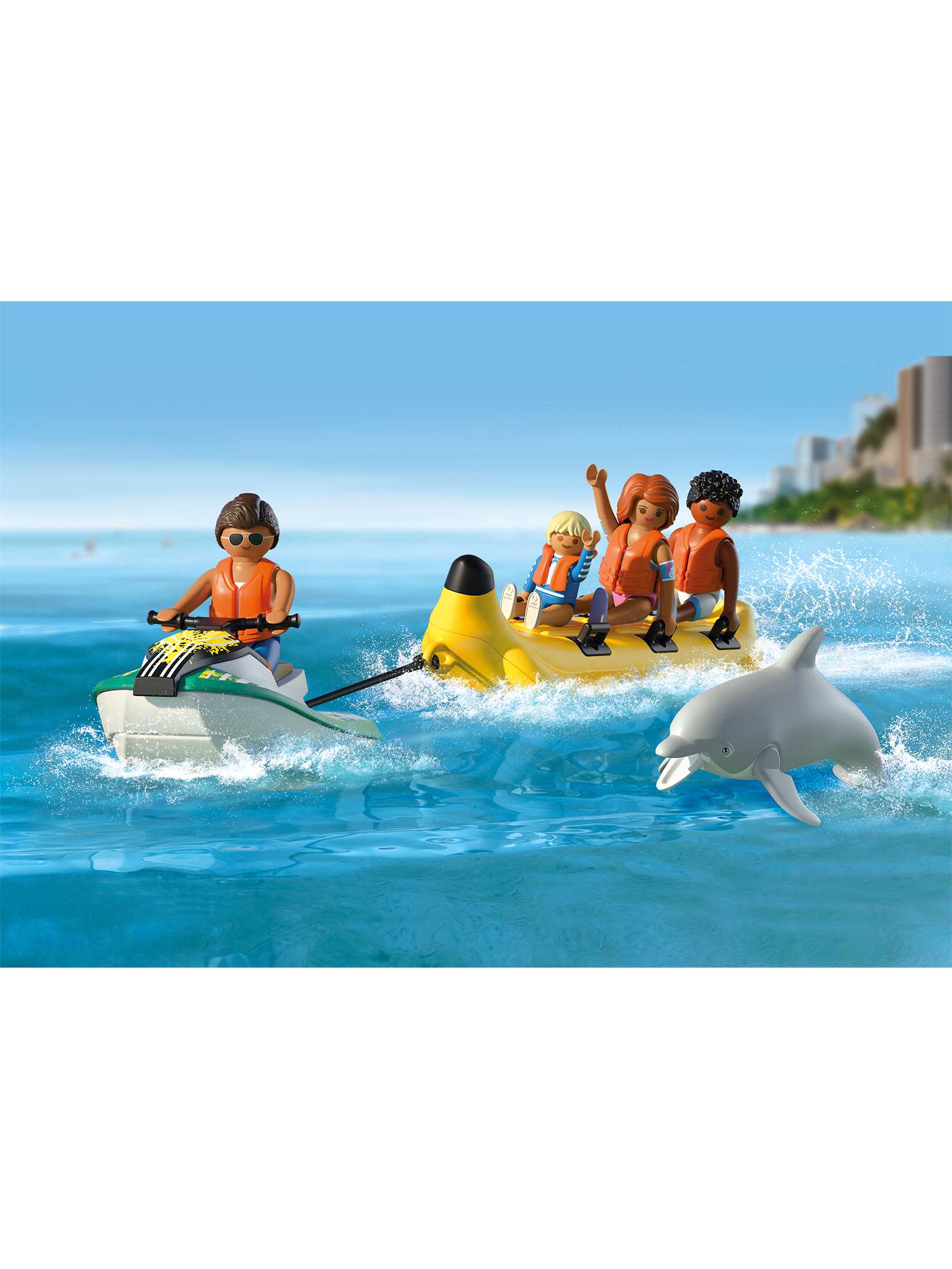 Playmobil 71905 วันหยุดที่ชายหาด บานาน่าโบ๊ท