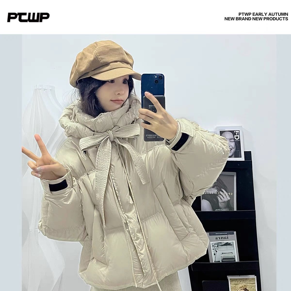 Sale 9:9 j013 cream puffer