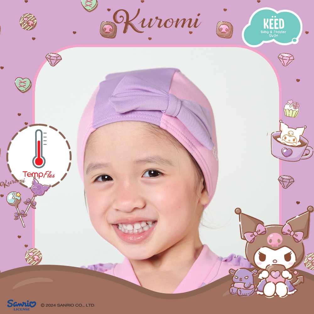 KEED X Kuromi  Collection หมวกว่ายน้ำควบคุมอุณหภูมิ (TempFlex)