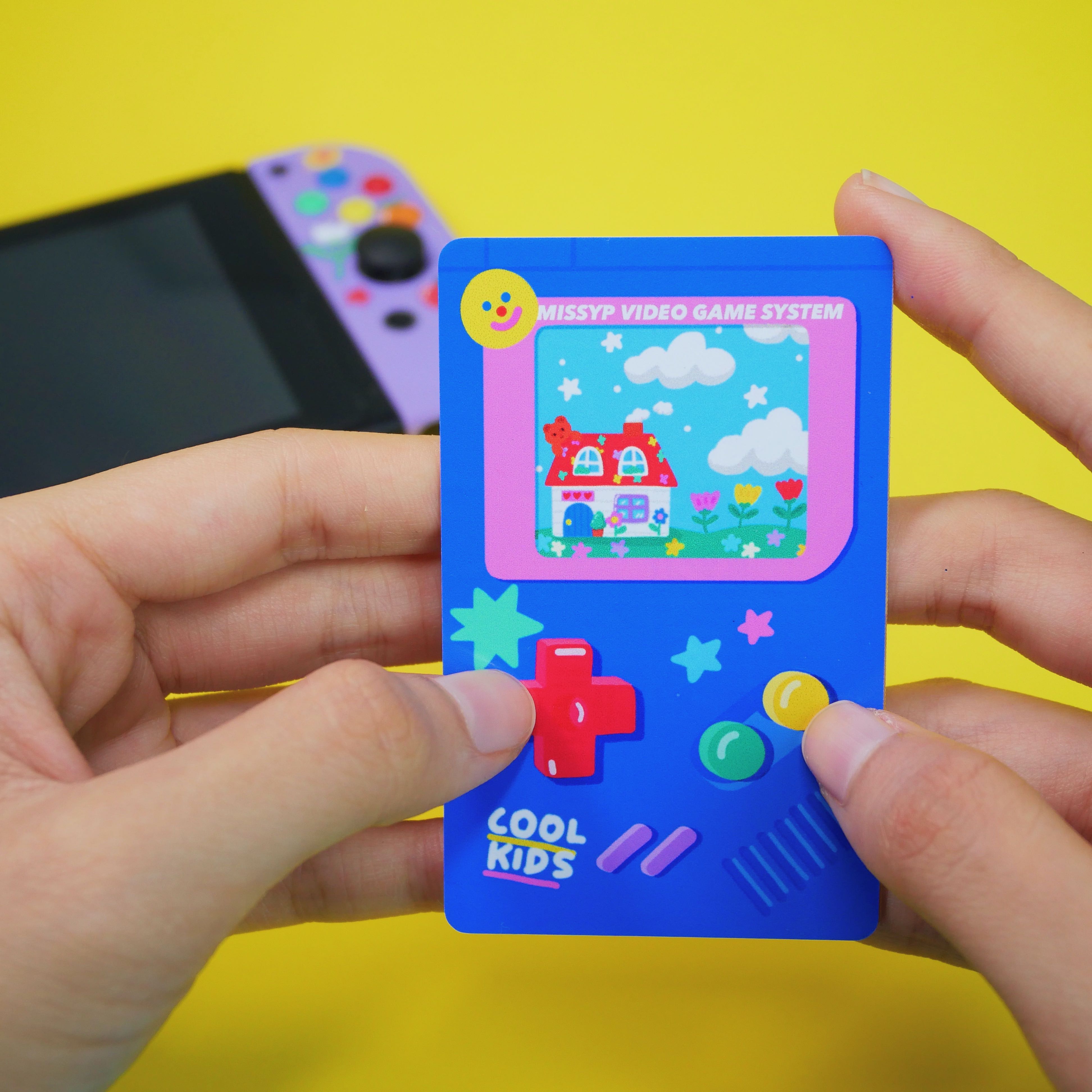 CARD STICKER GAMEBOY