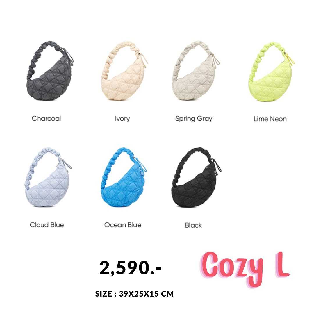 🔥 พรีออเดอร์ 2-3 weeks 🔥 Carlyn Cozy L รุ่นแบมแบม 7 colors_H73112010