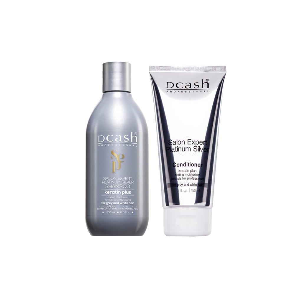 Dcash Professional Salon Expert Platinum Silver ดีแคช ซาลอน เอ็กซ์เปิร์ท แพลตตินั่ม ซิลเวอร์