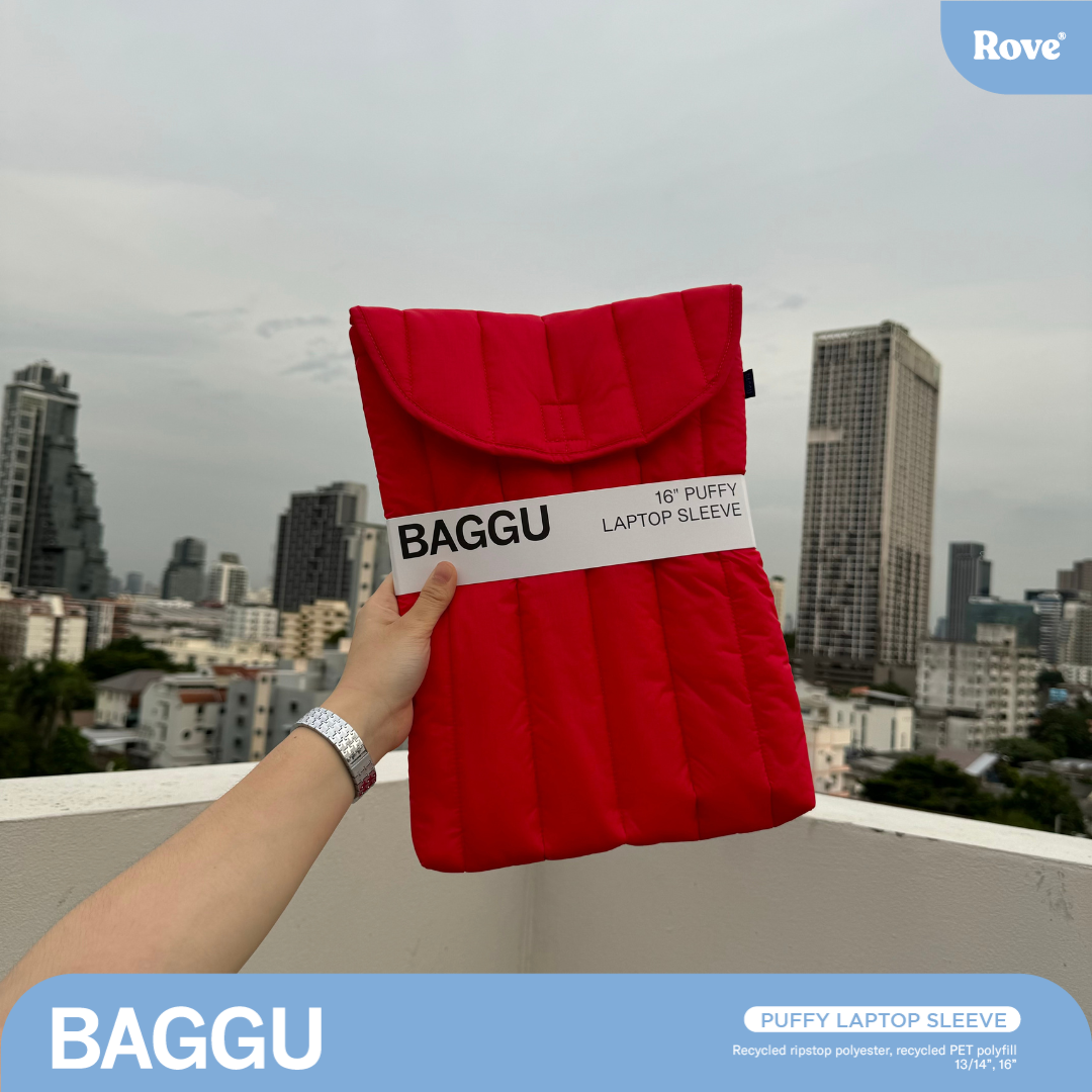 BAGGU Puffy Laptop Sleeve 16 - Candy Apple