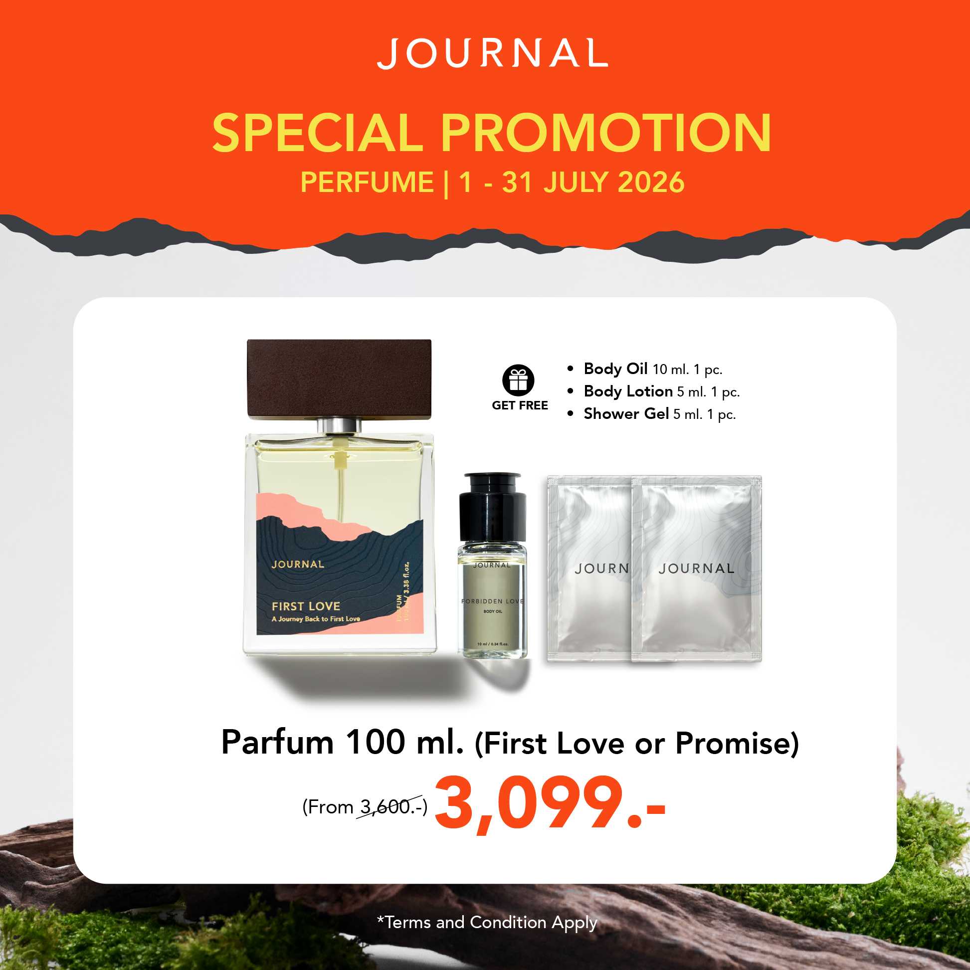 July Special ✨Parfum 100 ml ราคาพิเศษ ! และของแถมอีก 8 รายการ
