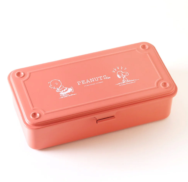 กล่องเครื่องมือฉลองครบรอบ 10 ปี ขนาดเล็ก สีปะการัง