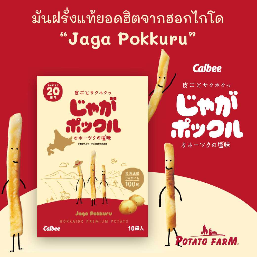 POTATO FARM มันฝรั่งแท้จากญี่ปุ่น (10ห่อเล็ก/กล่องใหญ่) มีให้เลือก 3 รส