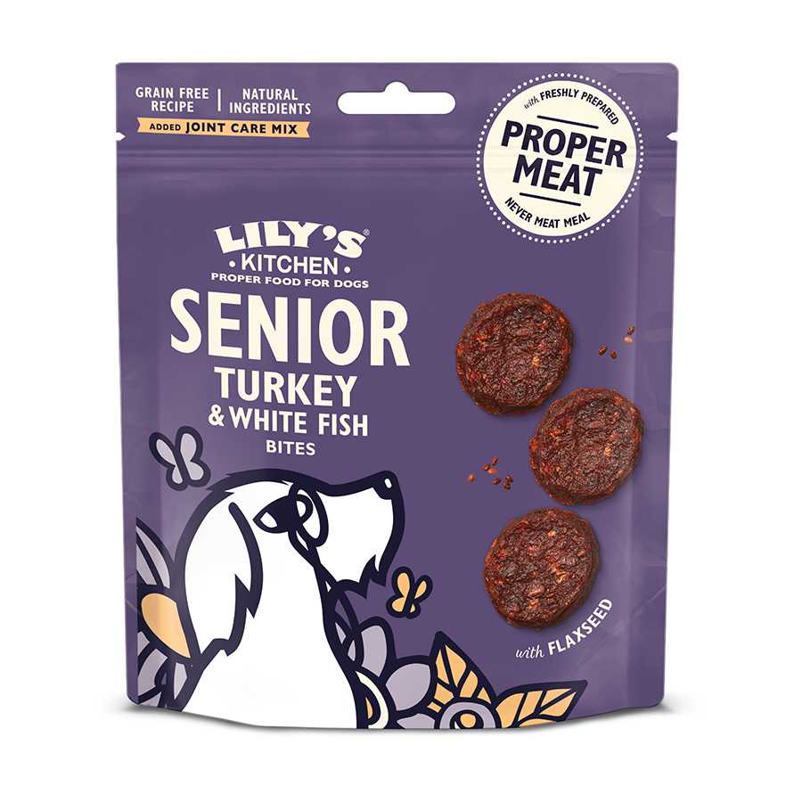 Lily's Kitchen - Senior Turkey with White Fish Bites (70g)