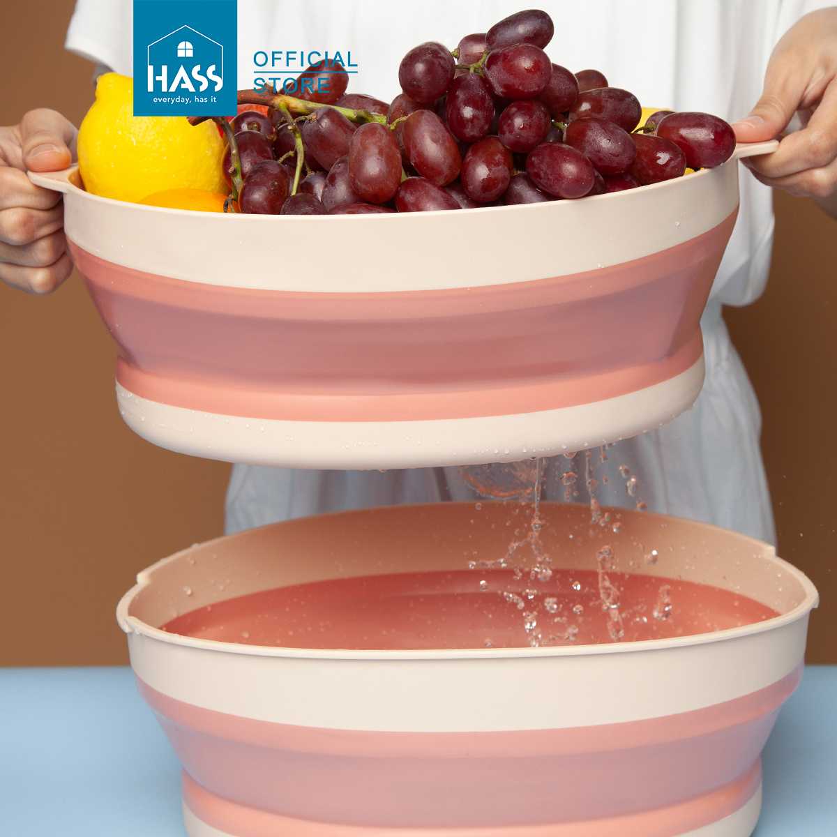 ตะกร้าพับได้ Premium Soft Basket