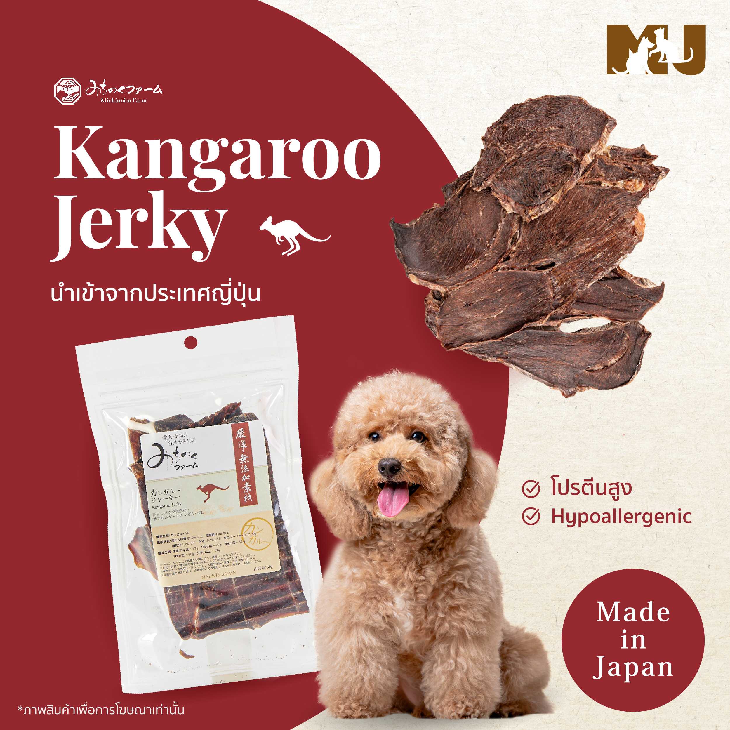 Kangaroo Jerky 50g.