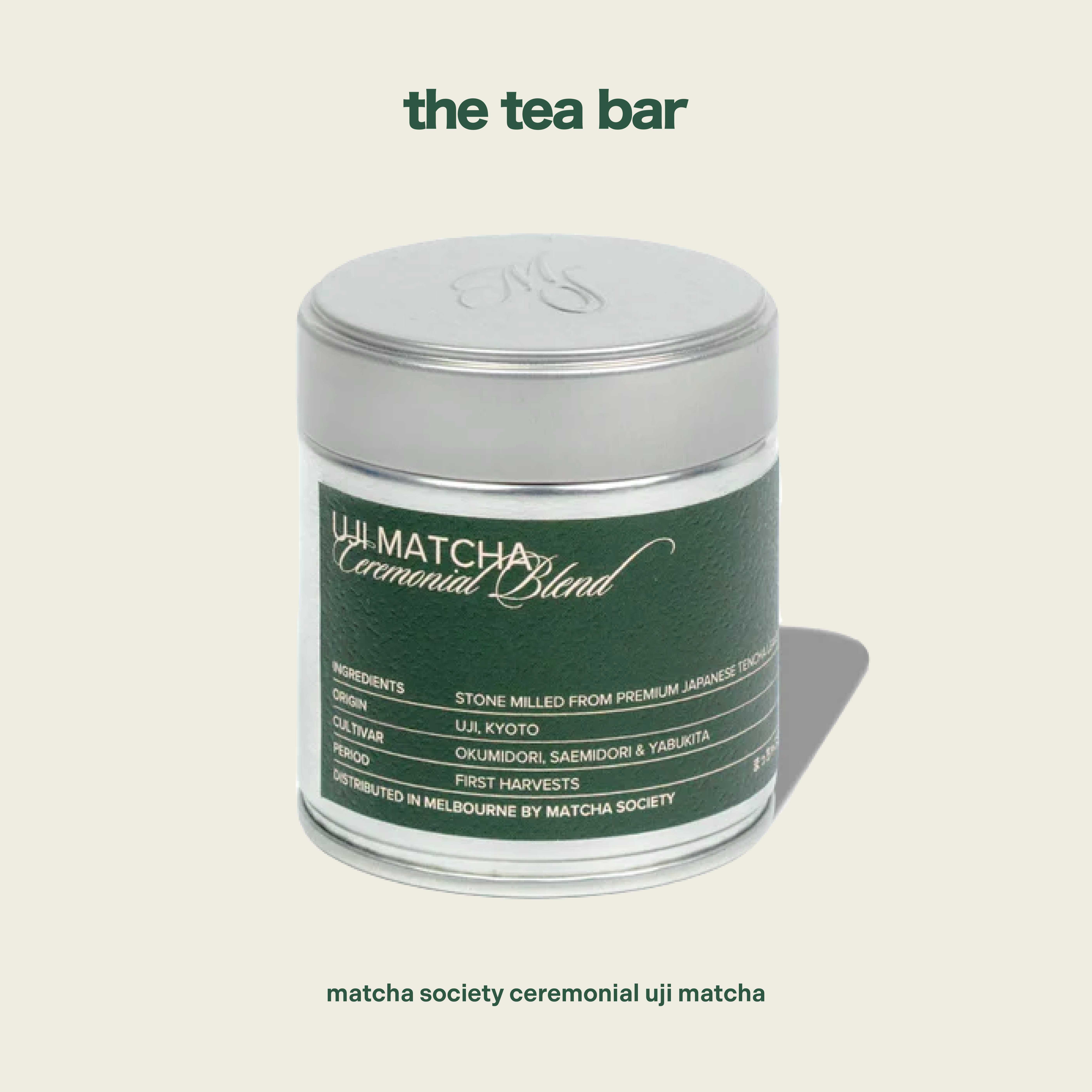 MATCHA SOCIETY uji ceremonial matcha