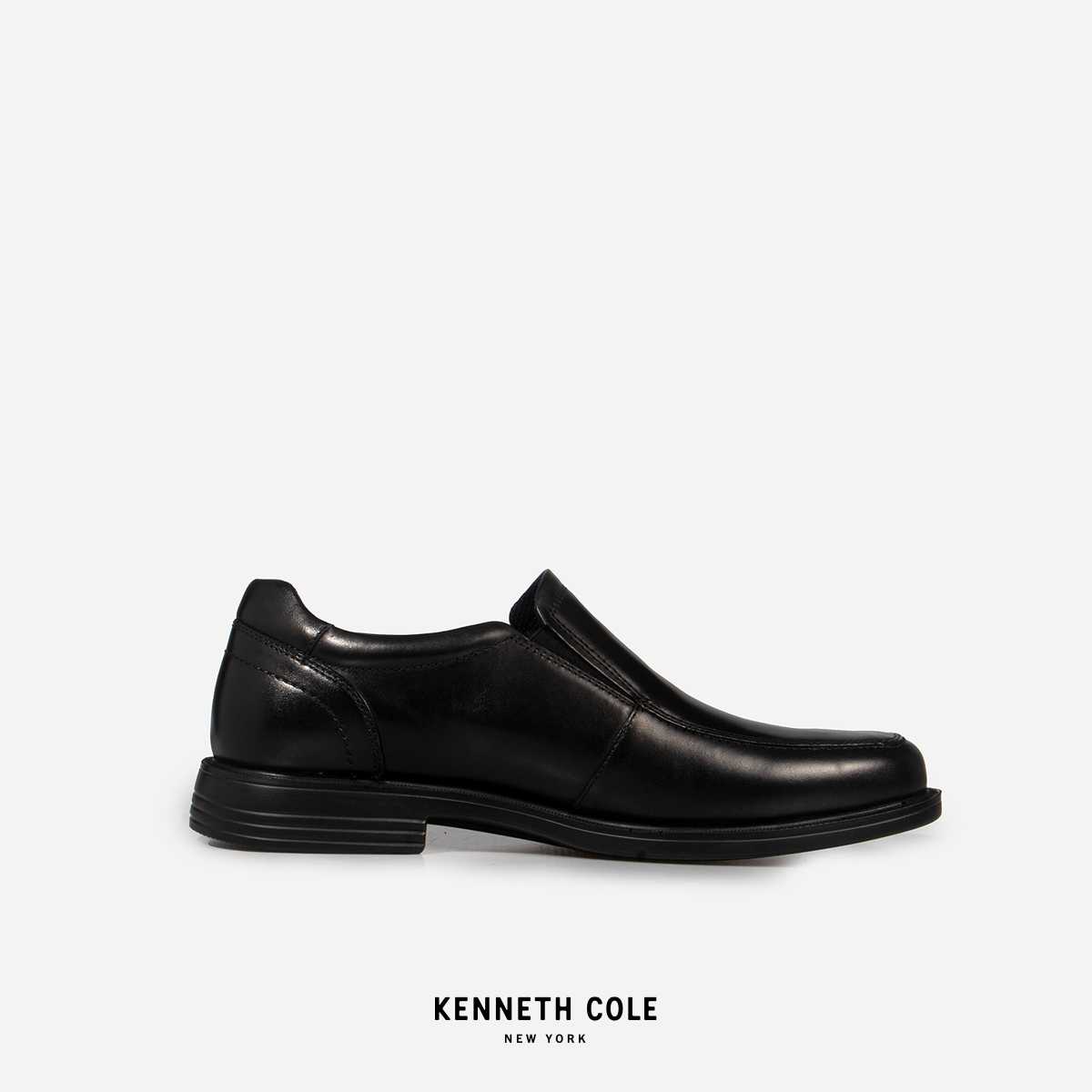 KENNETH COLE รองเท้าลำลองผู้ชายรุ่น WIDER FIT LOAFER Black สีดำ ( CAS - KF41087LE-001 )