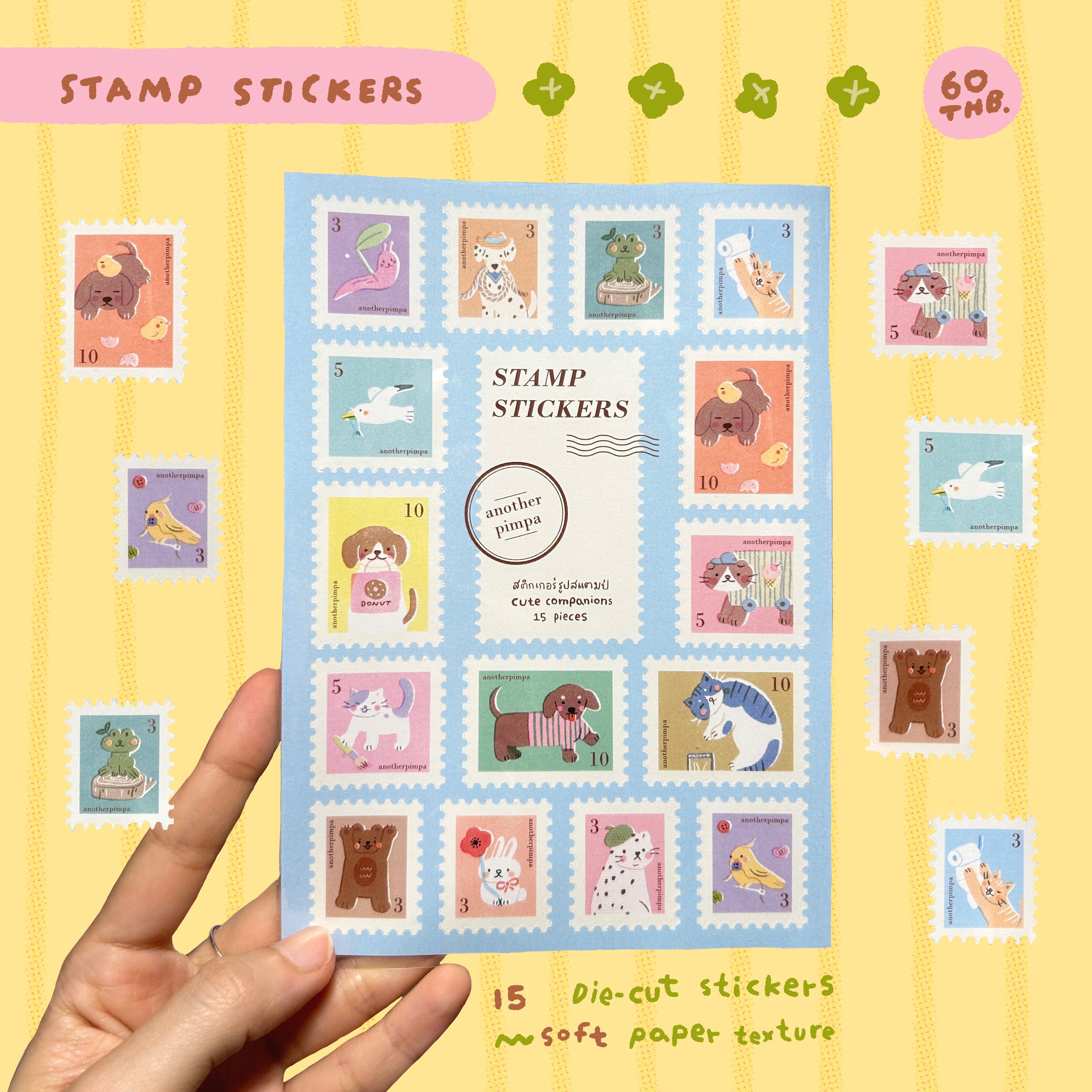 Stamp Sticker 🐰 cute companions