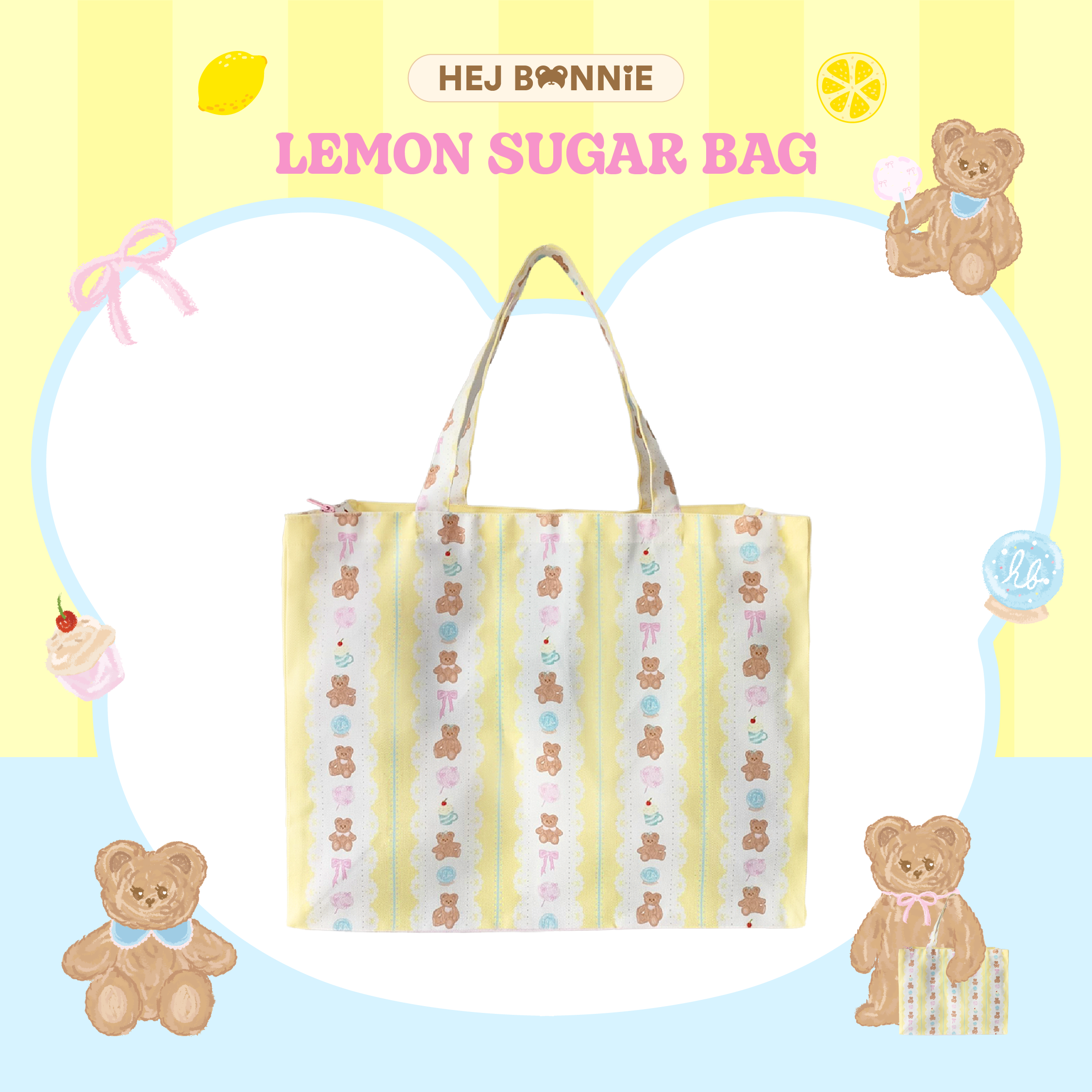 Lemon Sugar Bag 🍋 | Hej Bonnie Official