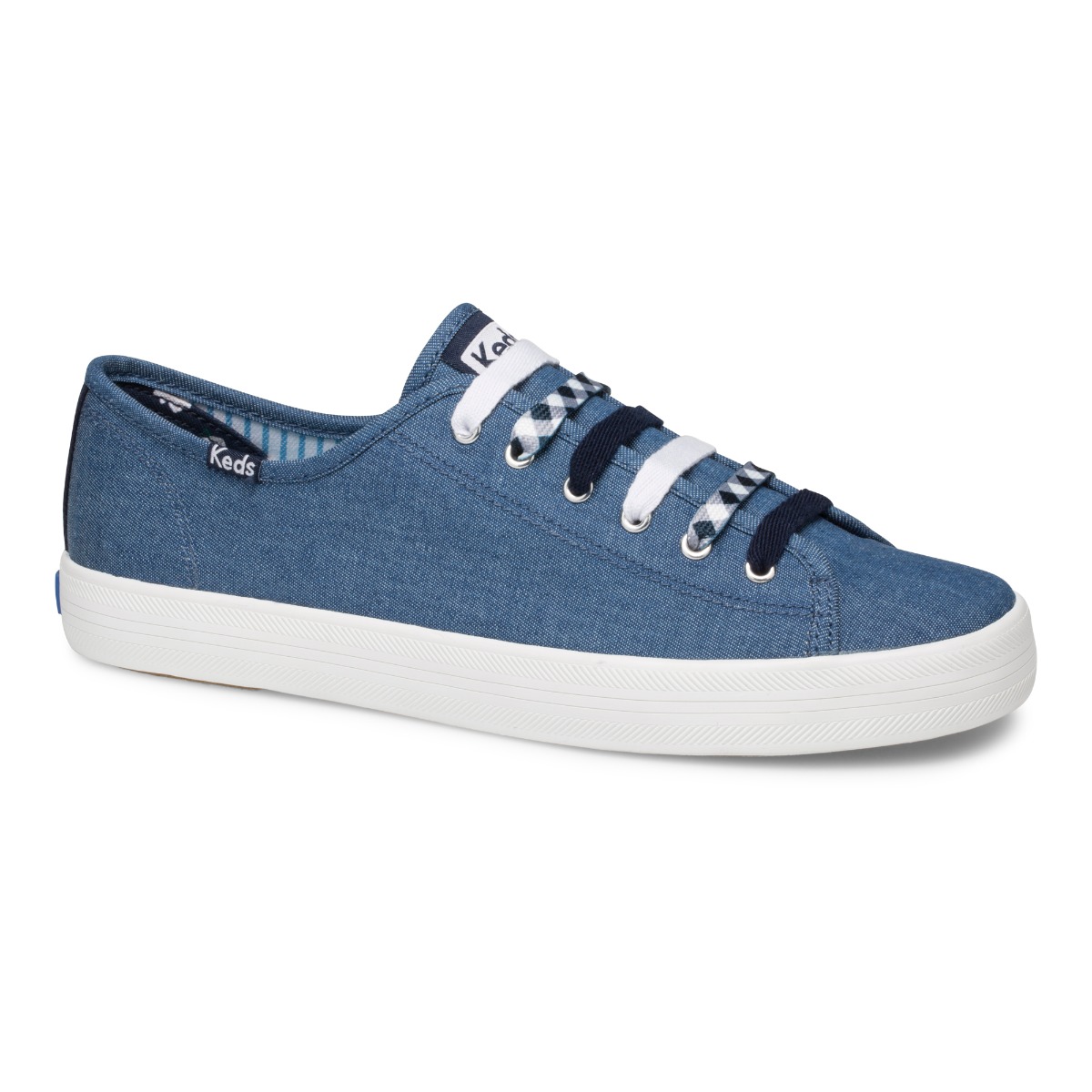 Keds รุ่น Kickstart Dj Chambray รองเท้าผ้าใบ ผู้หญิง สี CHAMBRAY - WF62889