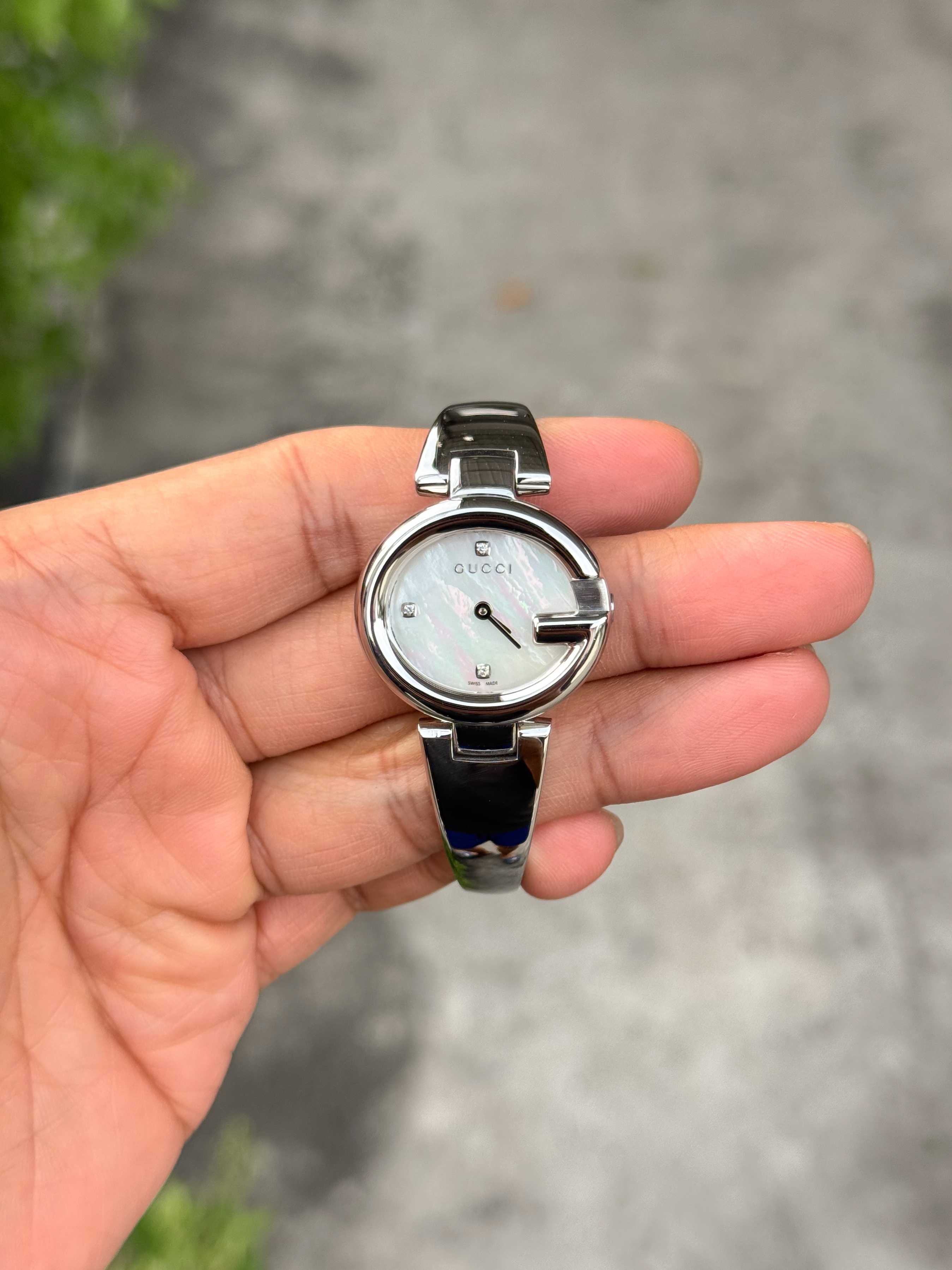 Gucci Guccissima Diamond 134.5 Lady Size Quartz