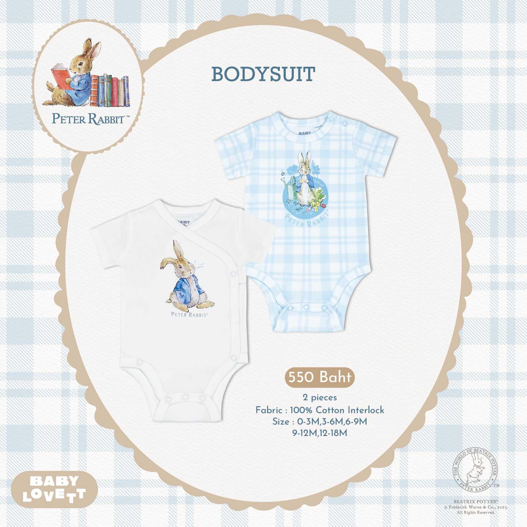 06 (Aug) Peter Rabbit 2 - Bodysuit