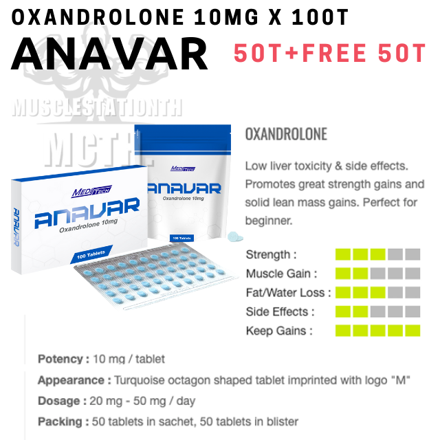 Anavar Meditech (10mg×100t)