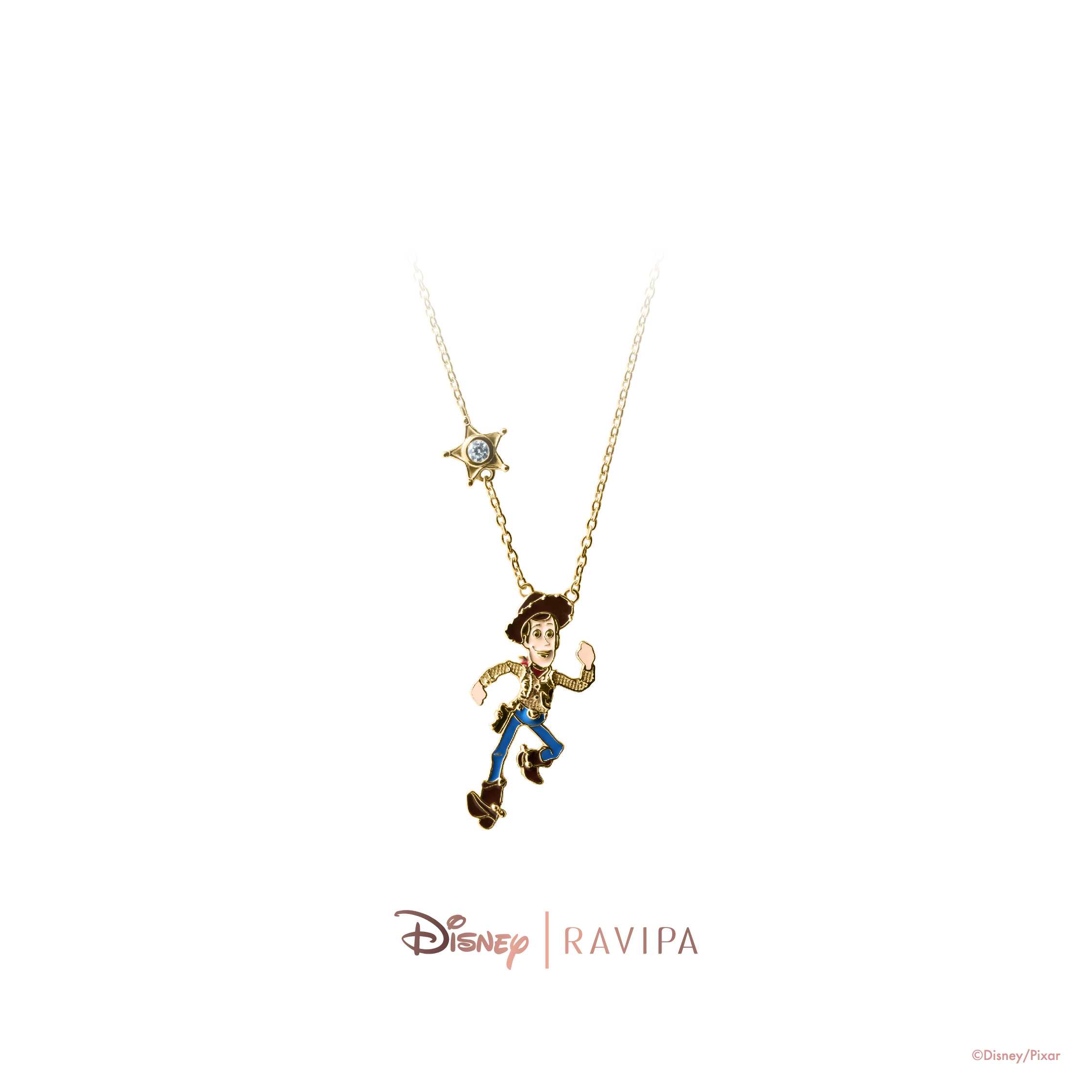 Gold Woody Necklace