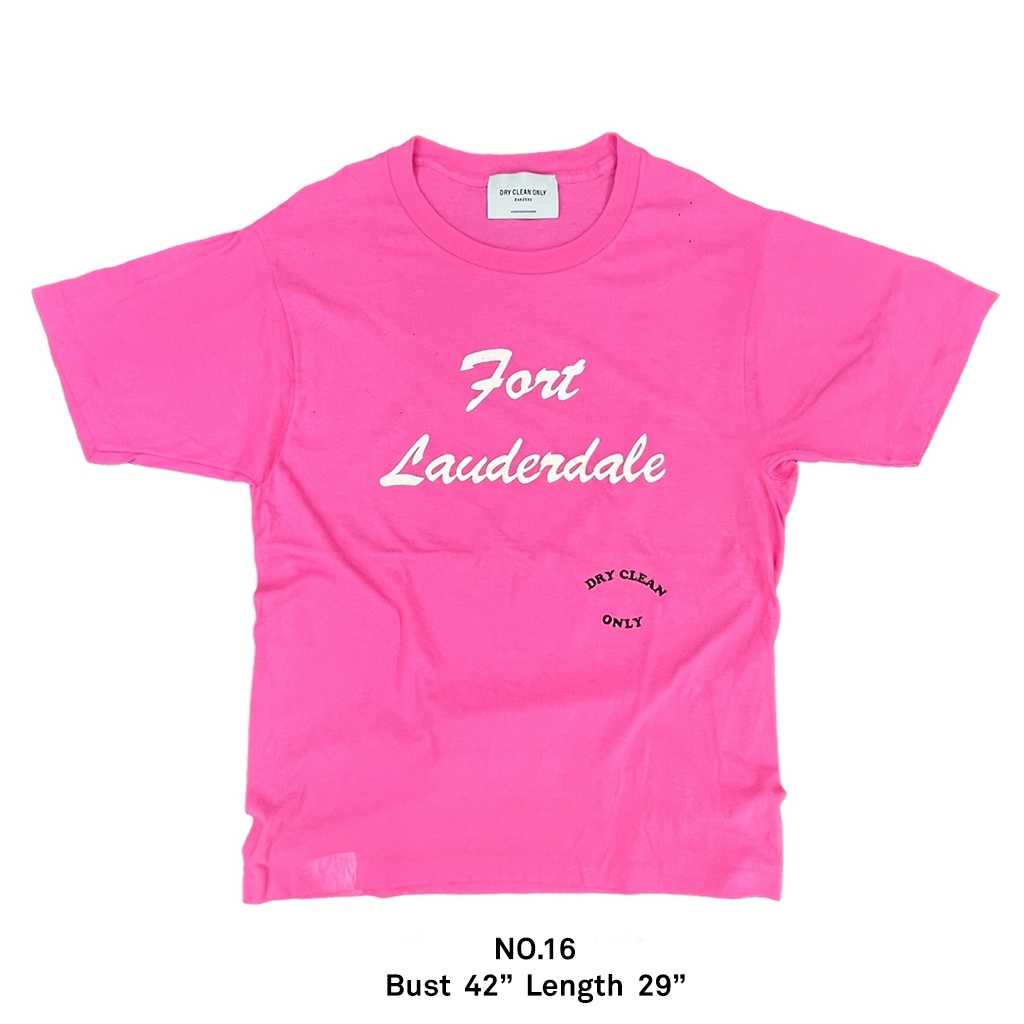 EMBROIDERED LOGO VINTAGE TEE NO.16