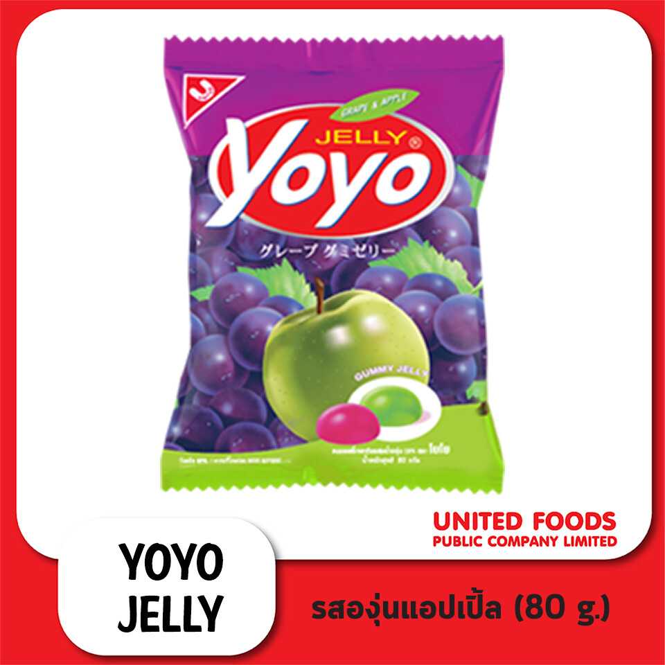 โยโย องุ่นแอปเปิ้ล 80 g.