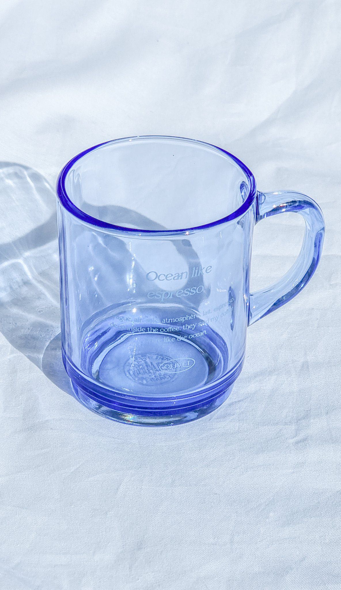 ocean glass mug (marin)